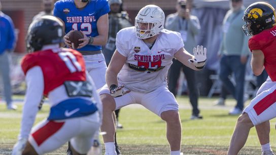 NFL Draft Preview: Patriots On Guard For Draft Possibilities taken at BSJ Headquarters (NFL DRAFT COVERAGE). Photo by (USA Today Network)