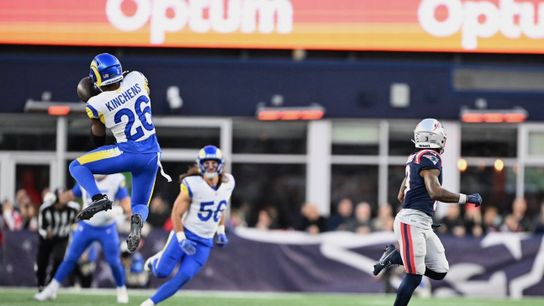 FINAL: Rams 28, Patriots 22 - Maye's interception ends comeback attempt taken at Gillette Stadium (Patriots)
