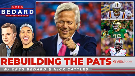 .@FDsportsbook Podcast & Video: How would you rebuild the Patriots? taken at BSJ Headquarters (Patriots)