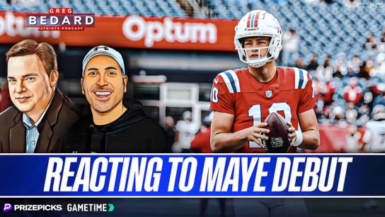 .@PrizePicks & @Gametime Bedard Patriots Podcast: Breaking down Drake Maye's debut taken at BSJ Headquarters (Patriots)