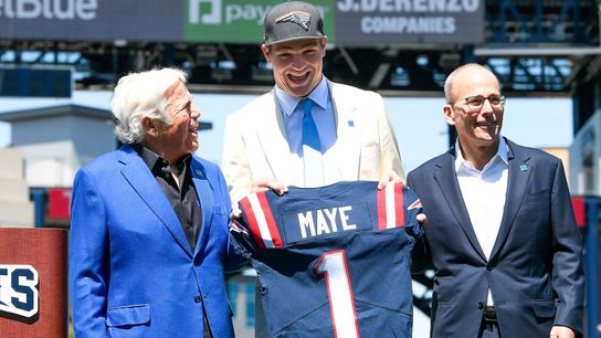 Completed BSJ Live Q&A: Giardi on Patriots draft picks, offseason - Noon Monday 04.29.24 taken at BSJ Headquarters (Patriots)