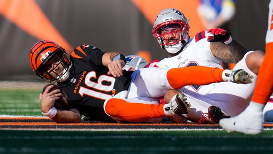 BSJ Game Report: Patriots 26, Bengals 20 - Overcoming injuries, self-inflicted wounds, NE survives late scare taken at BSJ Headquarters (Patriots)