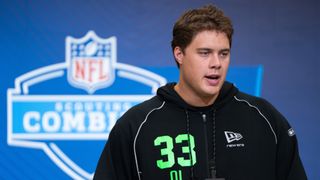 BSJ Live Coverage: 2026 NFL Draft - Patriots trade up with Bills to take OT Lomu taken at New Balance Athletic Center (NFL DRAFT COVERAGE). Photo by (USA Today Network)