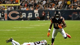 BSJ Game Report: Bears 30, Patriots 24 - Tired defense, one Maye mistake lead to a loss taken at BSJ Headquarters (Patriots). Photo by (Imagn Images)