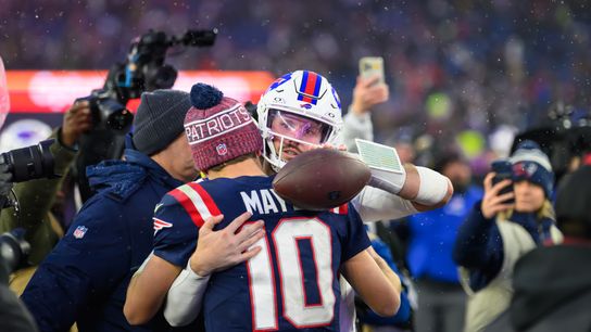 Photos: Adam Richins' top shots from Patriots-Bills 12.14.25 taken at Gillette Stadium. Photo by (Adam Richins for BSJ)