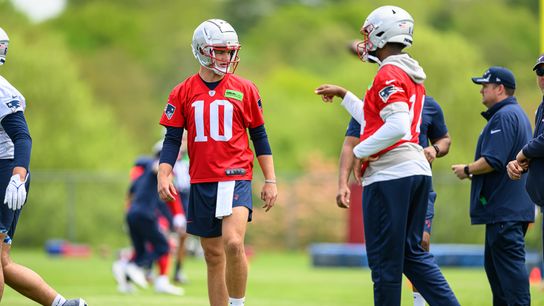 Bedard: Observations from the Patriots' first open offseason practice - Rookies to the back of the line taken at Gillette Stadium (Patriots)