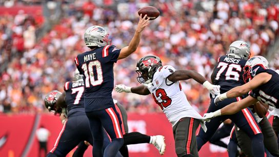 Bedard: Three sequences to a victory - Maye's last-second change, halftime wrap TDs, final defensive stops taken at BSJ Headquarters (Patriots)