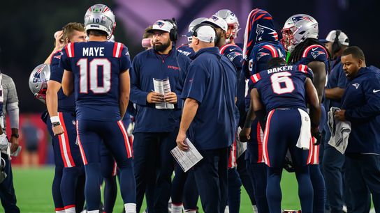 Podcast: Bedard discusses Drake Maye, Patriots after Eagles preseason game with 98.5 The Sportshub 08.15.24 taken at Gillette Stadium (Patriots)