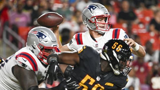 BSJ Game Report: Commanders 20, Patriots 10 - Offensive line a mess as Maye impresses again taken at BSJ Headquarters (Patriots)
