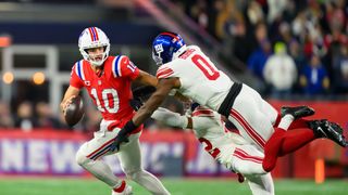 Bedard's Breakdown: Drake Maye continues to impress with his rapid mastery of McDaniels' system taken at BSJ Headquarters (Patriots). Photo by (Adam Richins for BSJ)