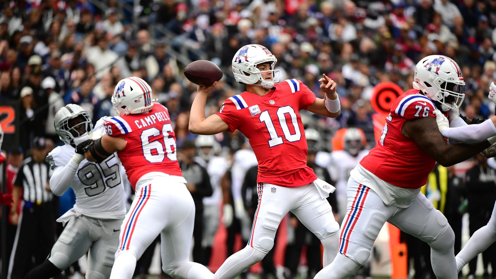 BSJ Game Report: Patriots 45, Raiders 17 BSJ Game Report: Patriots 45, Raiders 17