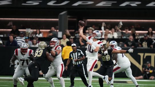 BSJ Game Report: Patriots 25, Saints 19: New England puts pesky New Orleans away behind brilliant Maye taken at BSJ Headquarters (Patriots)