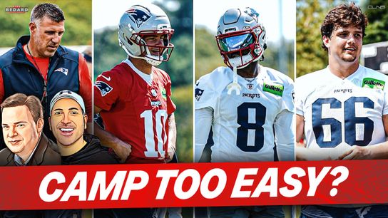 .@PrizePicks Bedard Patriots Podcast: Vrabel's Camp Cake and updates on Campbell and the offense taken at BSJ Headquarters (Patriots)