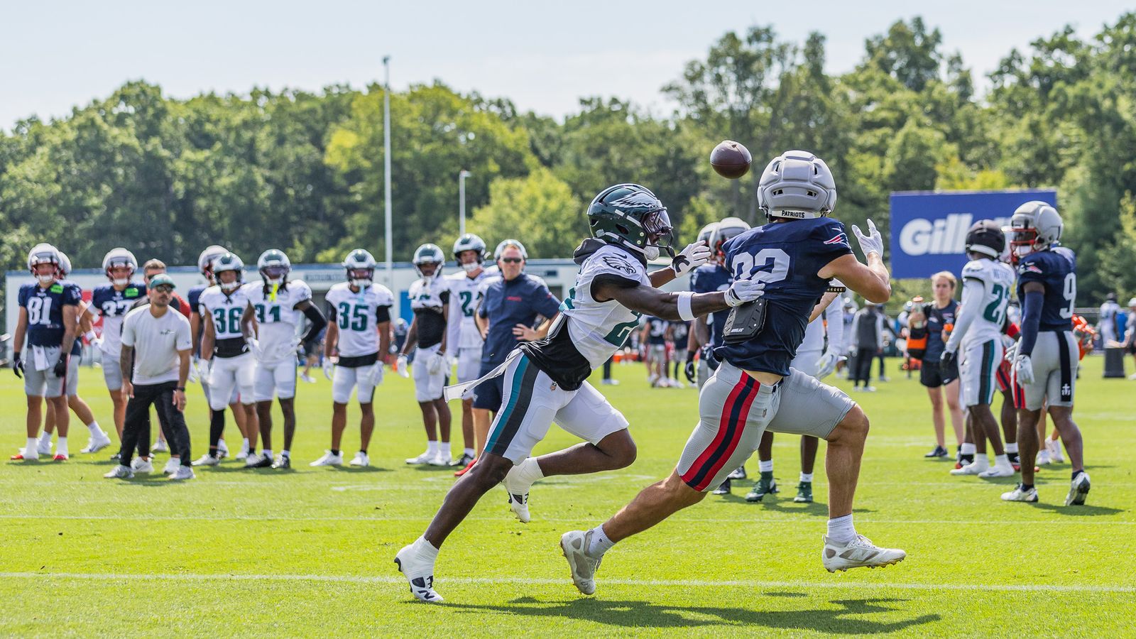 BSJ Live Coverage, Exhibition #2: Philadelphia Eagles (0-1) at Patriots (0-0-1), 7 p.m. - Both teams expected to sit starters again taken at Gillette Stadium (Patriots). Photo by (Paul Johnson for BSJ)