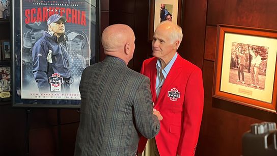 Videos: Dante Scarnecchia, David Andrews on the legendary assistant's Patriots HOF induction taken at Gillette Stadium (Patriots)