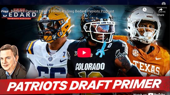 .@PrizePicks & @Gametime Bedard Patriots Pod: Diggs departs and NFL Draft primer with Ric Serritella taken at BSJ Headquarters (Patriots)