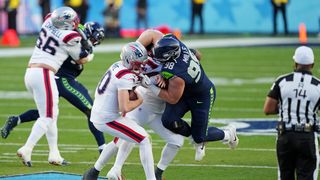 Hurley: Leftover thoughts from Patriots' crash landing vs. Seahawks in Super Bowl taken at BSJ Headquarters (Patriots). Photo by Darren Yamashita/Imagn Images