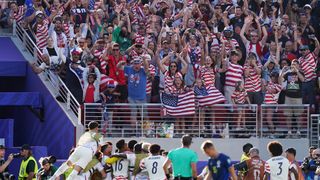 FINAL: World Cup - USA 2, Bosnia and Herzegovina 0 - Balogun scores, faces red card suspension in Round of 16 taken at BSJ Headquarters (Live coverage). Photo by (USA Today Network)