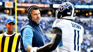 Bedard: Patriots go all in on Mike Vrabel in trade for A.J. Brown, and other thoughts on the long-awaited deal taken at BSJ Headquarters (Patriots). Photo by (USA Today Network)