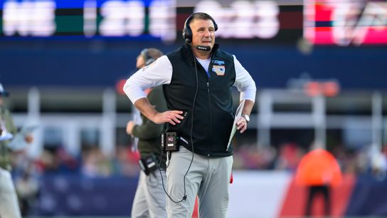 Bedard: Patriots, Maye get a dose of adversity but survive Falcons - a sign of things to come? taken at Gillette Stadium (Patriots)