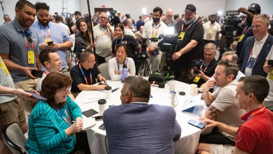 BSJ Live Q&A: Bedard on Patriots after the owners' meeting - 2 p.m. Friday 04.03.26 taken at BSJ Headquarters (Patriots)