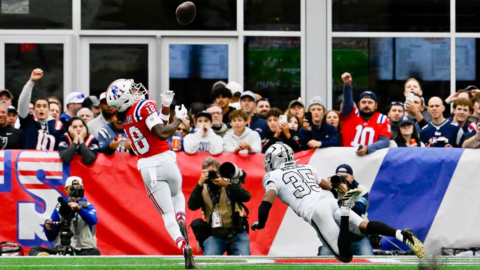Patriots vs Raiders: Drake Maye powers 45-17 blowout win