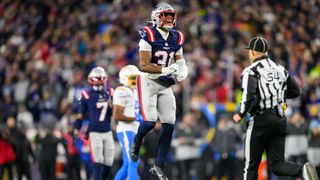 Bedard's Breakdown: Early key storyline vs. Texans, defense vs. Herbert and Maye's turnovers taken at BSJ Headquarters (Patriots). Photo by (Adam Richins for BSJ)
