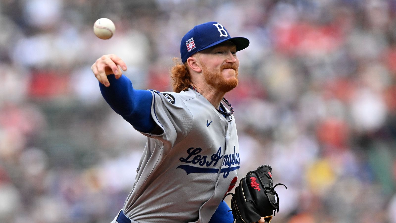 MLB Notebook: Dustin May excited to be with Red Sox after being 'pushed out' by Dodgers, Tanner Houck and Marcelo Mayer updates, MLB Speedway Classic washed out