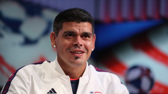 Sweeney: Five takeaways from Gustavo Bou's first meet-up with the Boston soccer press corps taken at Gillette Stadium (Revolution)