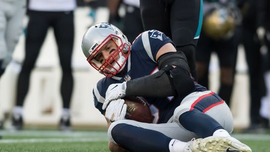 Rob Gronkowski, Deatrich Wise (concussions) listed on Patriots injury report taken at Gillette Stadium (Patriots)