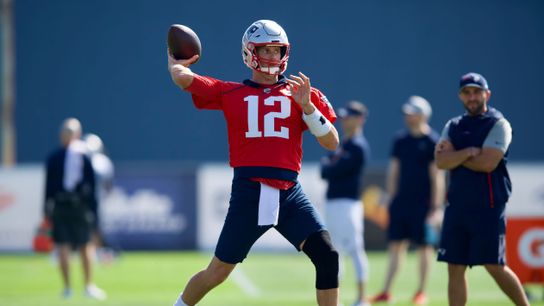 Live Coverage: Patriots begin preparations to defend their Super Bowl title taken at Gillette Stadium (Patriots)