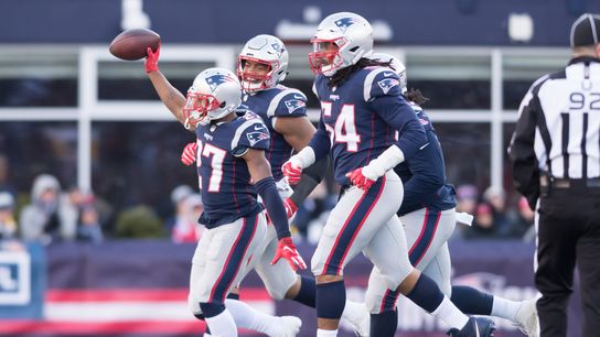 #StayCovered Defensive Play of the Game: J.C. Jackson's second-quarter interception taken at Gillette Stadium (Presented by Mass Health Connector)