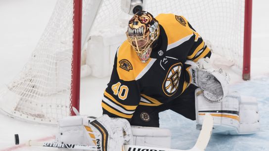 Have the Blue Jackets really ‘dented’ Tuukka Rask going into do-or-die Game 6? taken at BSJ Headquarters (2019 Stanley Cup Playoffs)