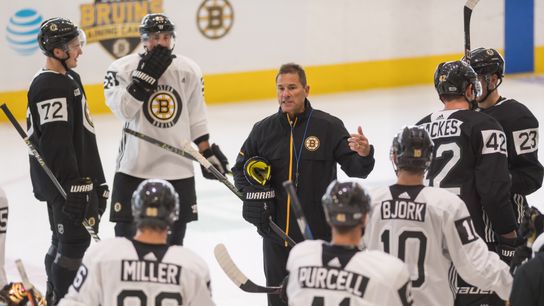 NHL Notebook: What will Bruins opening night lineup be against Predators? taken at BSJ Headquarters (Bruins)