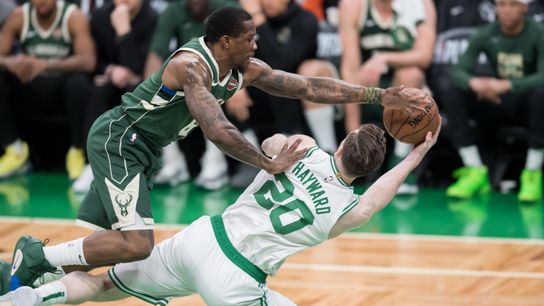 In defense of Gordon Hayward, Kyrie Irving looking defenseless and other Bucks-Celtics thoughts taken at BSJ Headquarters (Celtics)