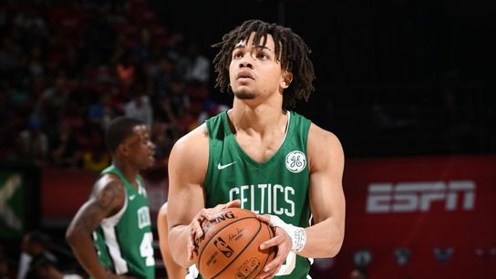 Carsen Edwards stays humble amid strong start as a Celtic: 'Honestly, I'm just trying to make the team' taken in Las Vegas (Celtics)