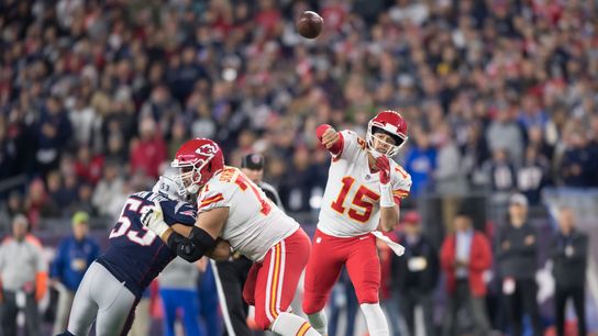 For the Patriots, slowing Chiefs' Patrick Mahomes remains ultimate challenge taken at BSJ Headquarters (2018 AFC Playoffs)