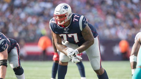 In his first year with Patriots, Trent Brown has delivered stability, strength at left tackle taken at Gillette Stadium (Patriots)