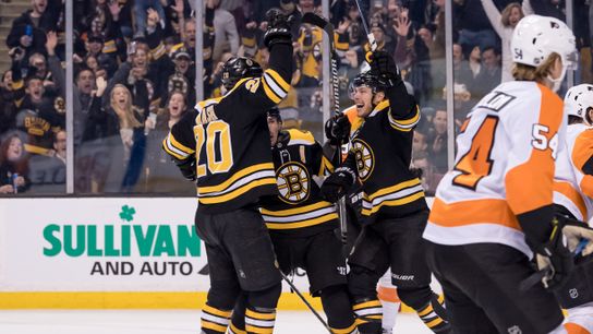 Final: Bruins 3, Flyers 2 -- Marchand does it again taken at TD Garden (Bruins)