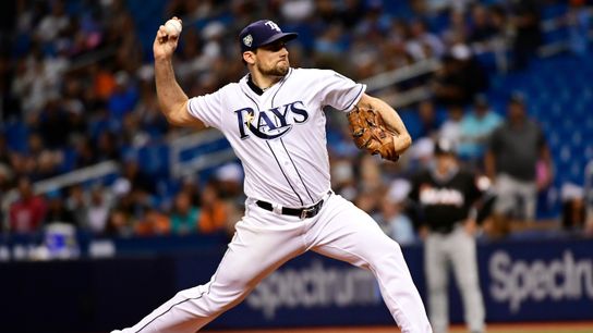 Updated with analysis and quotes: Red Sox acquire RHP Nathan Eovaldi from Rays for Jalen Beeks taken at Oriole Park at Camden Yards (Red Sox)