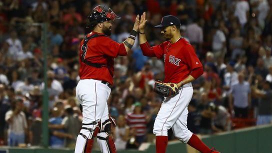 McAdam: Red Sox seem to tamp down likelihood of shifting Mookie Betts to 2B in World Series taken at Fenway Park (2018 World Series)