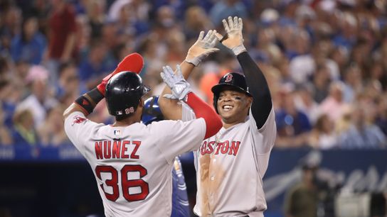 BSJ Game Report: Red Sox 10, Blue Jays 5 - Balanced attack, strong start from Johnson lead the way taken at Rogers Centre (Red Sox)
