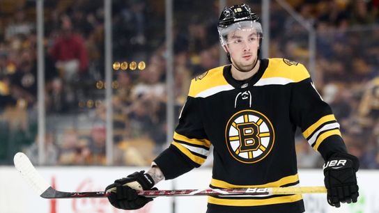 Bruins Notebook: Zach Senyshyn earns 1st shot up in NHL, B’s ready to rest with home ice clinched taken at BSJ Headquarters (Bruins)