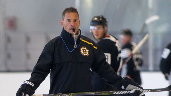 Assessing Bruins’ to-do list before playoff hockey returns taken at Warrior Ice Arena (Bruins)