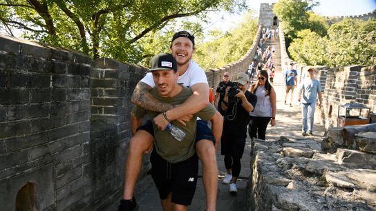 Amid traffic jams, jet lag & cancelled practices, an eventful preseason trek to China built bonds, braced Bruins for adversity taken at TD Garden (2019 Stanley Cup Playoffs)