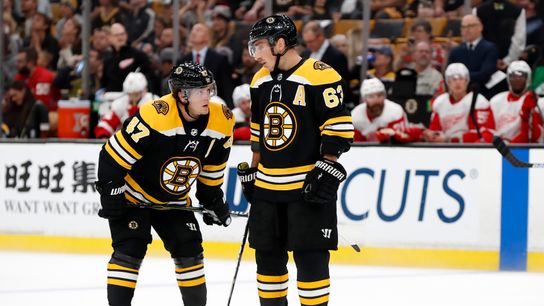 Bruins notes: Bergeron skates before preseason finale as last roster decisions loom taken at Warrior Ice Arena (Bruins)