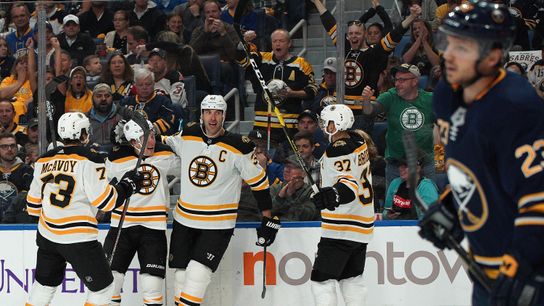 Final: Bruins 3, Sabres 2 - Kuraly wins it in overtime taken at BSJ Headquarters (Bruins)
