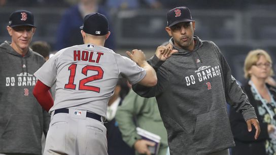 McAdam: In shuffling Red Sox Game 3 lineup, Alex Cora can do no wrong taken at Yankee Stadium (2018 AL Division Series)