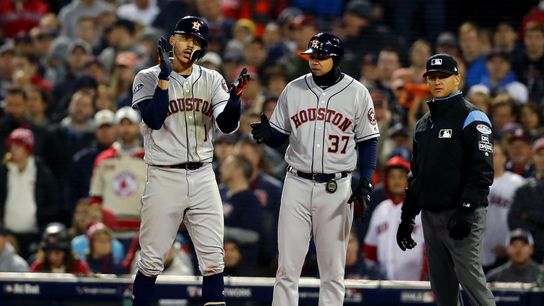 Astros, Correa again show they have to be put away early - and late taken at Fenway Park (2018 ALCS)
