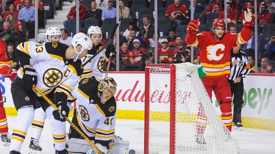 Final: Flames 5, Bruins 2 - B's drop 2nd straight in regulation taken at TD Garden (Bruins)